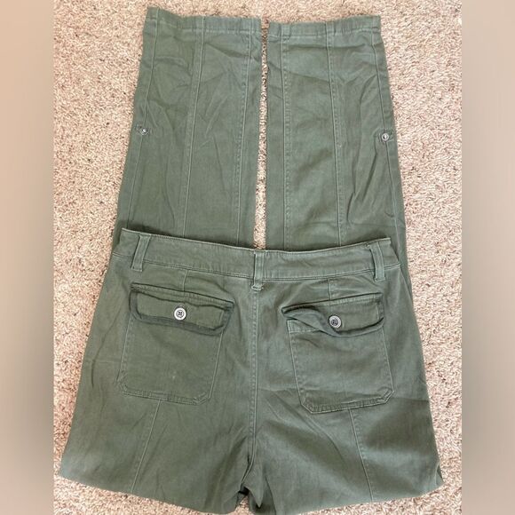 Motto army style pants convertible length pants w/great pockets - Picture 3 of 11